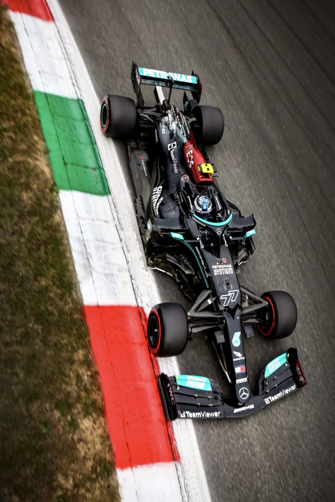F1: Valterri Bottas driving at Monza