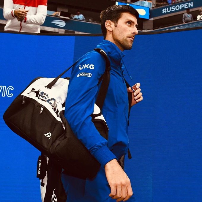 US OPEN: Novak Djokovic through to round 3. Twitter