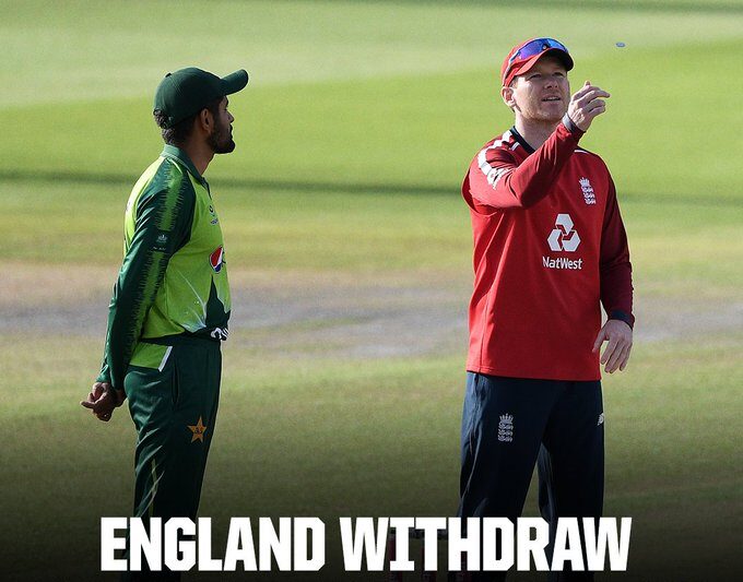 England withdraws from Pakistan tour