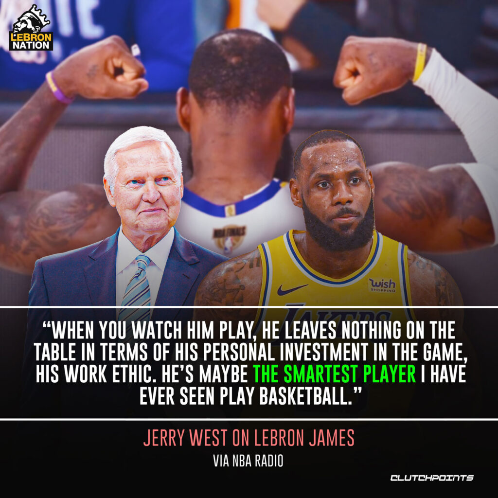 NBA: Jerry West on Lebron James