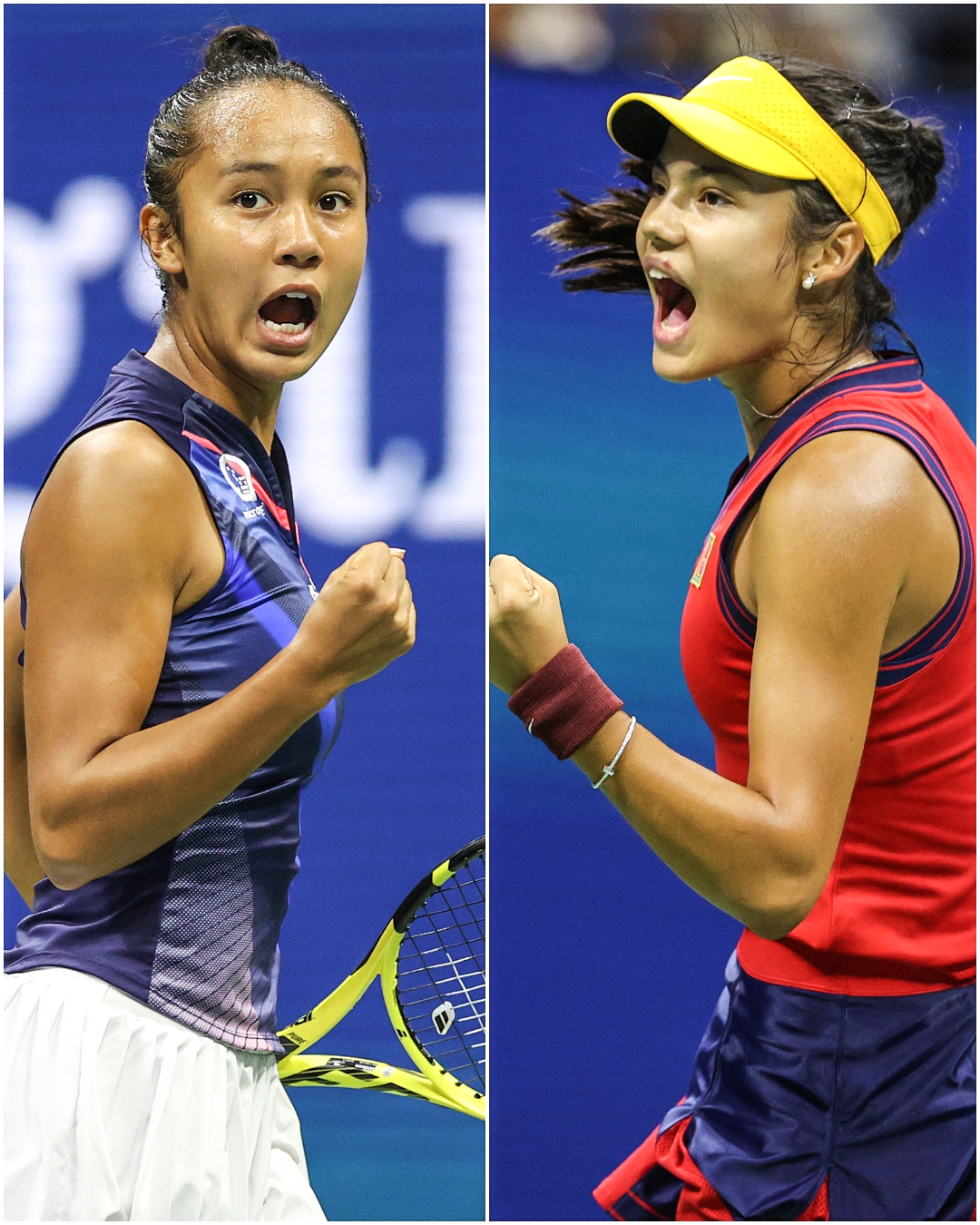 Leylah Fernandez vs Emma Raducanu in the US OPEN finals