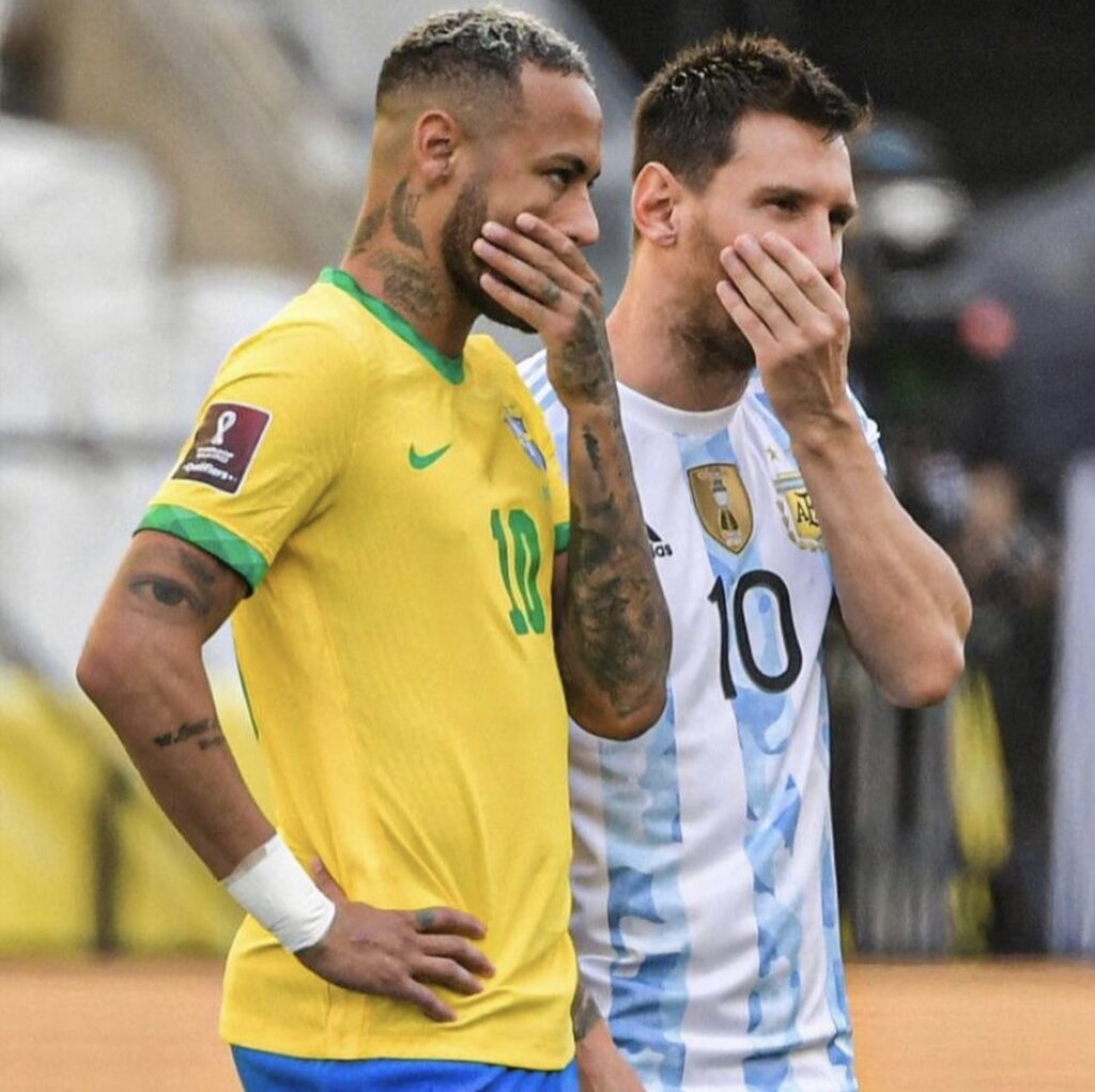 Brazil vs Argentina: Neymar and Messi in conversation during FIFA world cup qualifiers