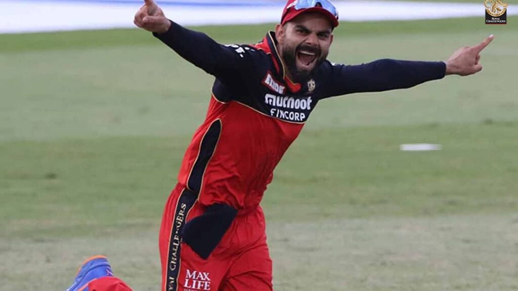 RCB vs PBKS: Virat Kohli celebrating