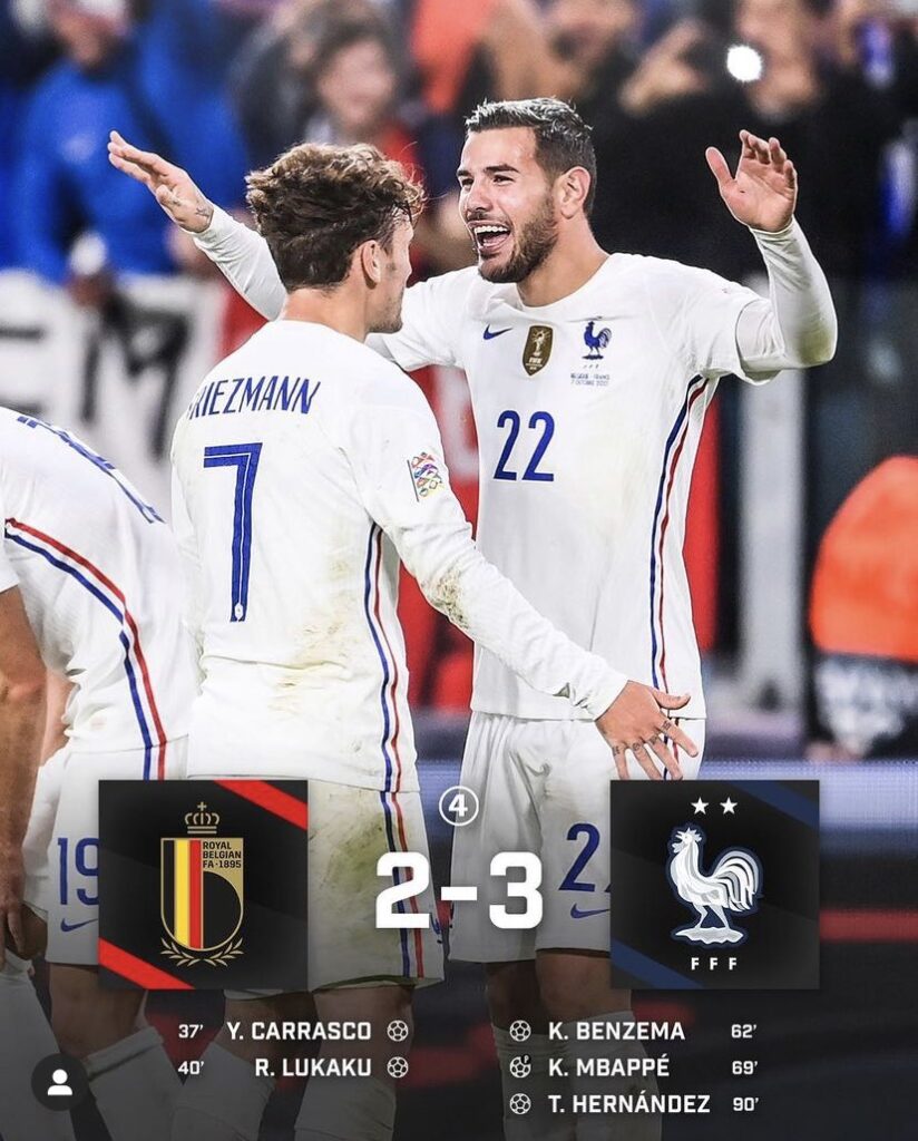 Belgium vs France: Griezmann after the match
