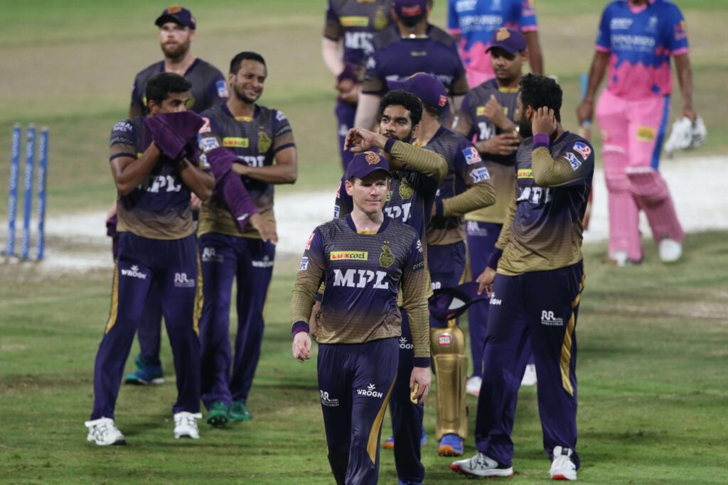 RR vs KKR 2021: KKR after the match