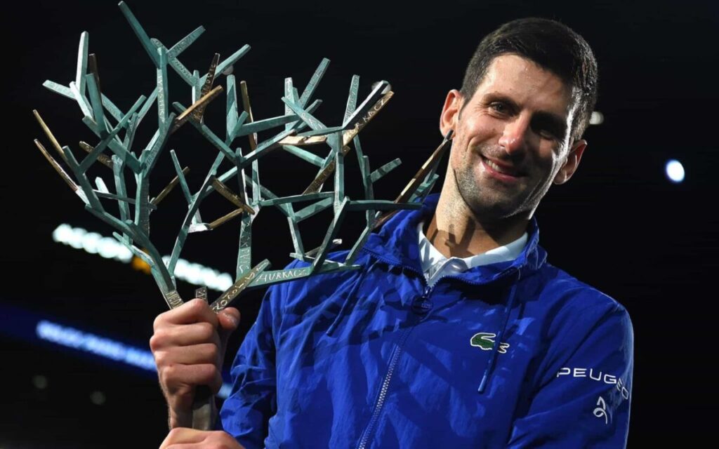 Paris masters: Novak Djokovic crowns champion
