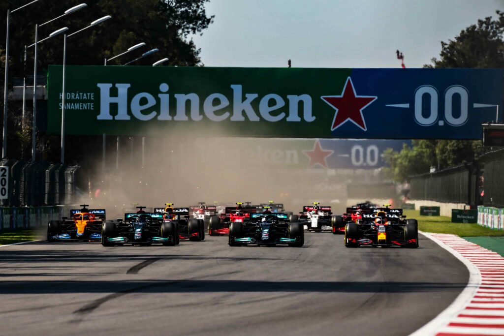 F1: Mexican GP race start.