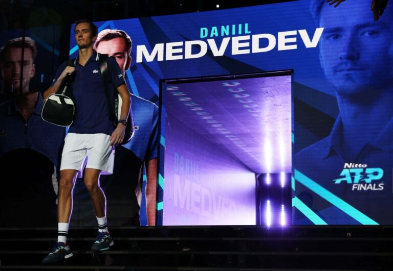 ATP Finals 2021: Daniil Medvedev.