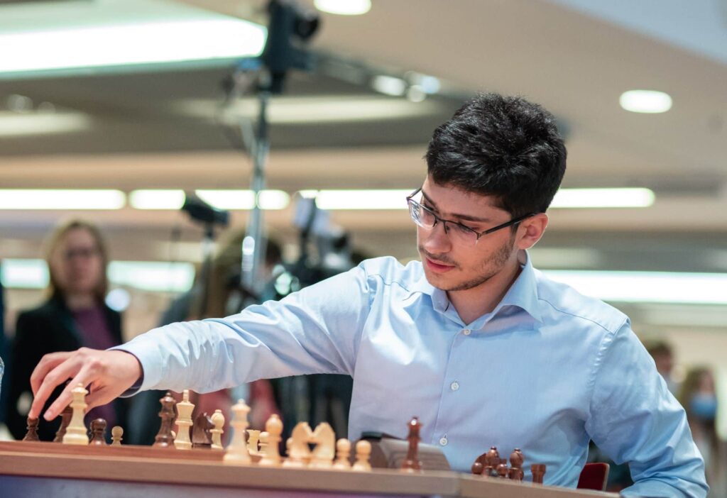 World Blitz Chess Championship 2021, Warshaw: Alireza Firoujza.