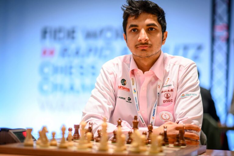 Tata Steel Chess 2022: Vidit Gujrathi.