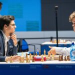 Tata Steel Chess 2022: Magnus Carlsen and Anish Giri.